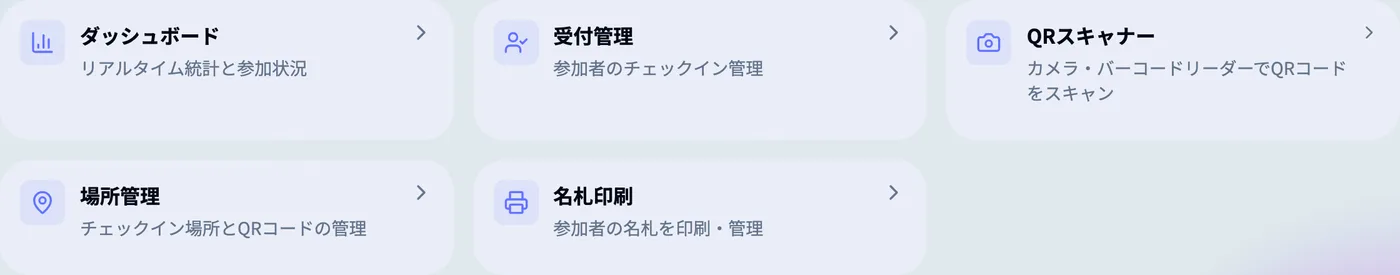 当日運営タブ